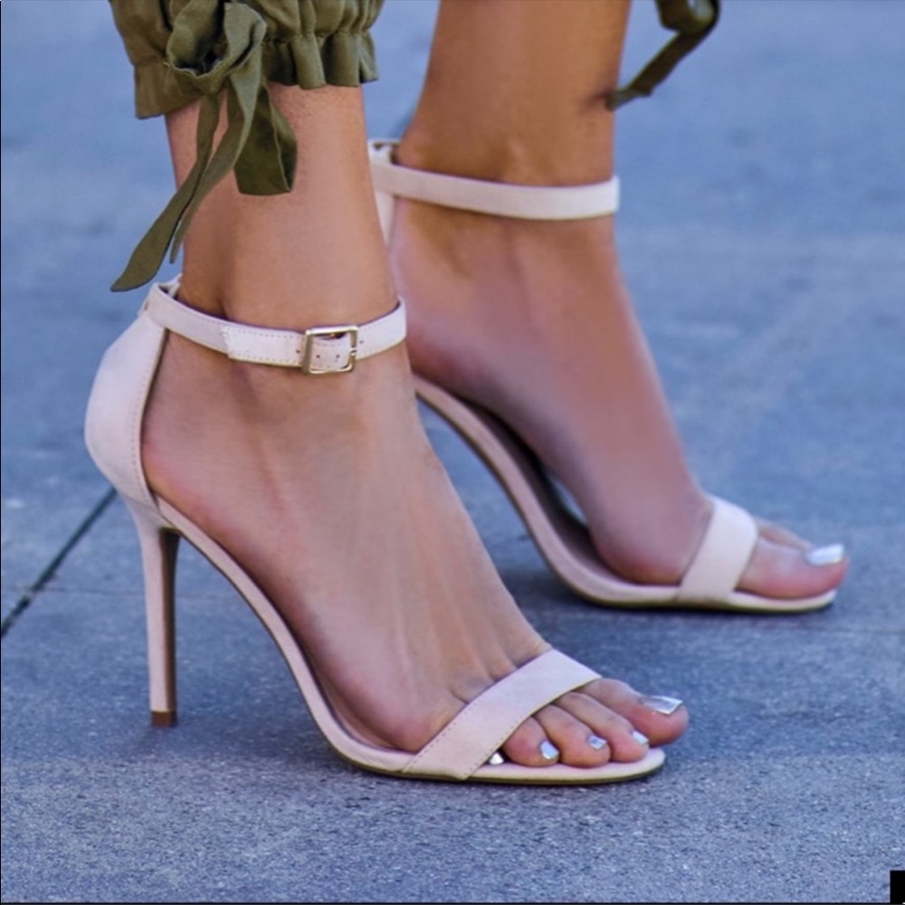 Lulus Loveliness strappy heels